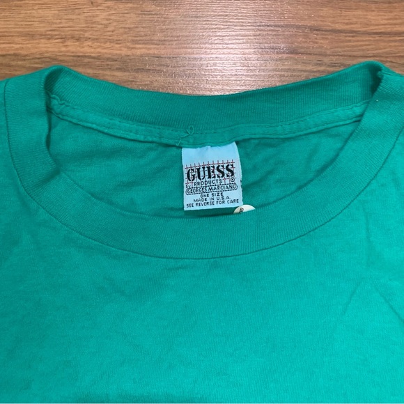 Vintage Dead Stock Brand New GUESS Single Stitch Tee Adult One Size - Picture 4 of 6